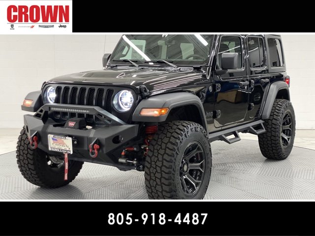 Used 2022 Jeep Wrangler Unlimited Sport S with VIN 1C4HJXDG3NW181261 for sale in Ventura, CA