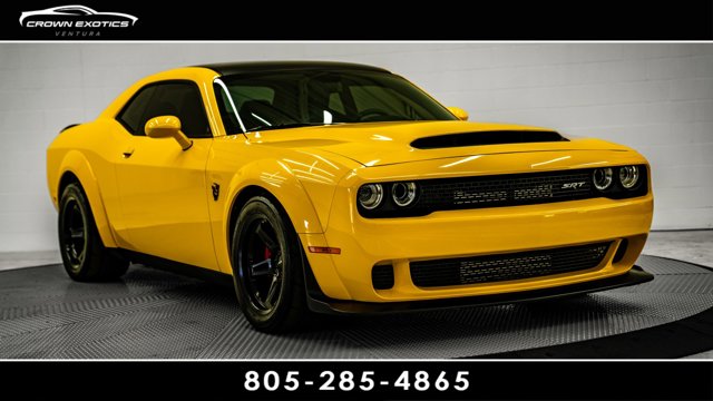 Used 2018 Dodge Challenger SRT with VIN 2C3CDZH96JH101179 for sale in Ventura, CA