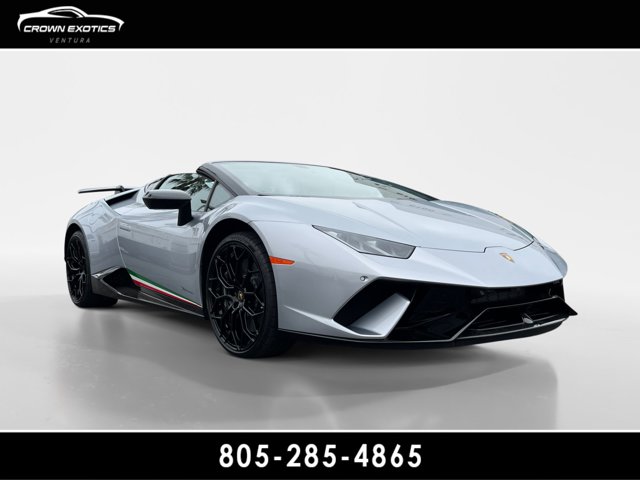 Used 2019 Lamborghini Huracan Performante with VIN ZHWUS4ZF2KLA12320 for sale in Ventura, CA