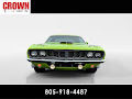 1973 Plymouth Cuda Tribute Editon