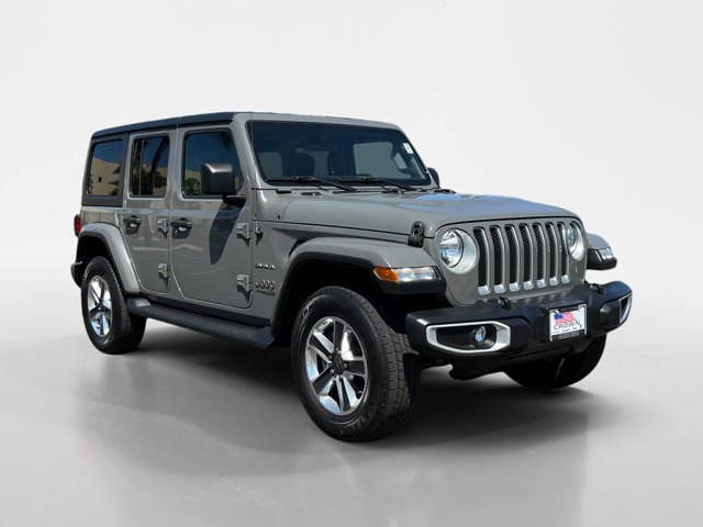 Used 2021 Jeep Wrangler Unlimited Sahara with VIN 1C4HJXENXMW645710 for sale in Ventura, CA