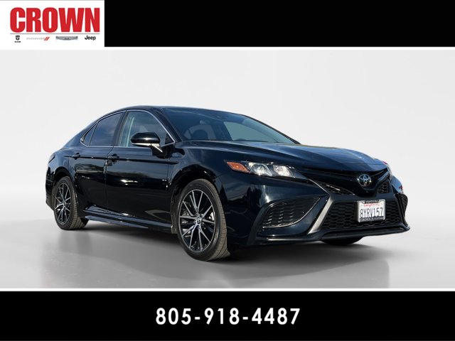 Used 2022 Toyota Camry SE with VIN 4T1G11AK6NU629193 for sale in Ventura, CA